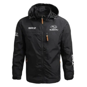 Subaru BRZ Performance Waterproof Outdoor Jacket Detachable Hood Windbreaker HTWOJSUBRZ - Subaru Jacket