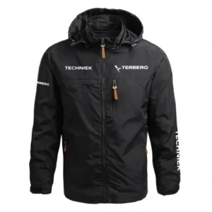 Terberg Techniek Performance Waterproof Outdoor Jacket Detachable Hood Windbreaker HTWOJTBTEC - Terberg Jacket