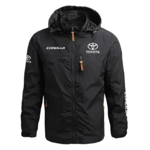 Toyota Corolla Performance Waterproof Outdoor Jacket Detachable Hood Windbreaker HTWOJTYCOR - Toyota Jacket