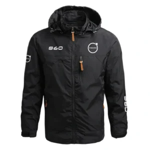 Volvo S60 Performance Waterproof Outdoor Jacket Detachable Hood Windbreaker HTWOJVOS60 - Volvo Jacket