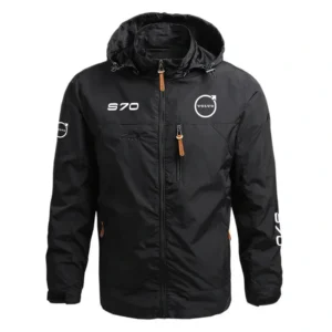 Volvo S70 Performance Waterproof Outdoor Jacket Detachable Hood Windbreaker HTWOJVOS70 - Volvo Jacket