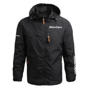 Atlas Copco Exclusive Logo Performance Waterproof Outdoor Jacket Detachable Hood NBCRWOJ1601AAZ - Atlas Copco Jacket
