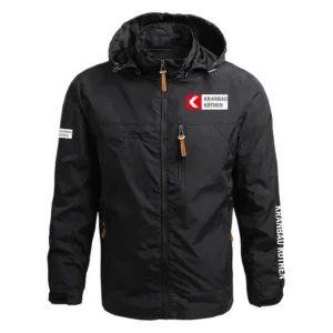 Kranbau Köthen Exclusive Logo Performance Waterproof Outdoor Jacket Detachable Hood NBCRWOJ1601KKZ - Kranbau Köthen Jacket