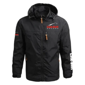 Link-Belt Exclusive Logo Performance Waterproof Outdoor Jacket Detachable Hood NBCRWOJ1601LBZ - Link-Belt Jacket