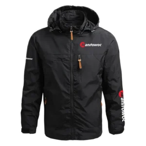 Manitowoc Exclusive Logo Performance Waterproof Outdoor Jacket Detachable Hood NBCRWOJ1601MAZ - Manitowoc Jacket