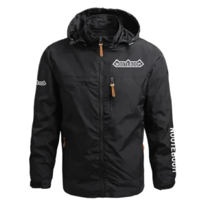 Nooteboom Exclusive Logo Performance Waterproof Outdoor Jacket Detachable Hood NBCRWOJ1601NBZ - Nooteboom Jacket