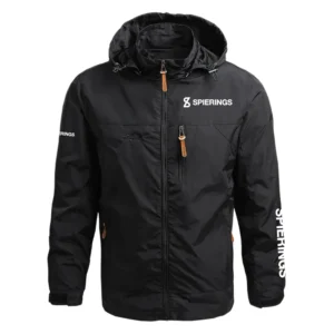 Spierings Exclusive Logo Performance Waterproof Outdoor Jacket Detachable Hood NBCRWOJ1601SIZ - Spierings Jacket