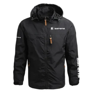 Sarens Exclusive Logo Performance Waterproof Outdoor Jacket Detachable Hood NBCRWOJ1601SRZ - Sarens Jacket