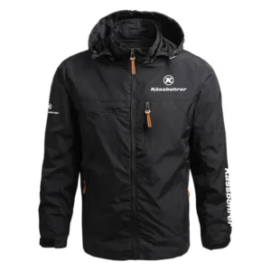 Kässbohrer All Terrain Vehicles Exclusive Logo Performance Waterproof Outdoor Jacket Detachable Hood NBSGWOJ0901KAZ - Kässbohrer All Terrain Vehicles Jacket