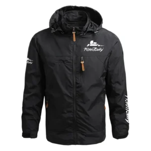 PistenBully Exclusive Logo Performance Waterproof Outdoor Jacket Detachable Hood NBSGWOJ0901PTZ - PistenBully Jacket