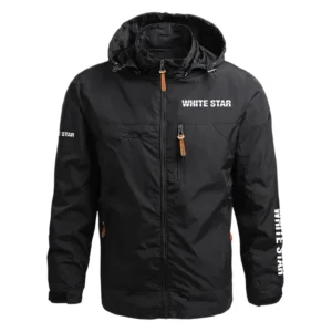 White Star Snow Machines Exclusive Logo Performance Waterproof Outdoor Jacket Detachable Hood NBSGWOJ0901WSZ - White Star Snow Machines Jacket