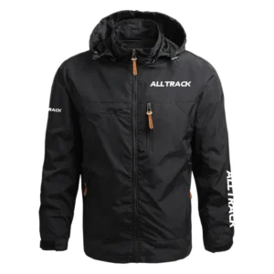 AllTrack Inc Exclusive Logo Performance Waterproof Outdoor Jacket Detachable Hood NBTVWOJ1001AIZ - AllTrack Inc Jacket
