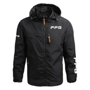 Flensburger Fahrzeugbau Gesellschaft Exclusive Logo Performance Waterproof Outdoor Jacket Detachable Hood NBTVWOJ1001FFZ - Flensburger Fahrzeugbau Gesellschaft Jacket