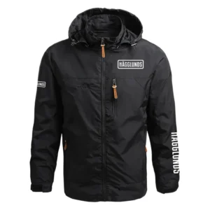 Hagglunds Exclusive Logo Performance Waterproof Outdoor Jacket Detachable Hood NBTVWOJ1001HLZ - Hagglunds Jacket