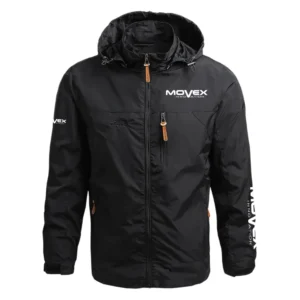 Movex Innovation Exclusive Logo Performance Waterproof Outdoor Jacket Detachable Hood NBTVWOJ1001MIZ - Movex Innovation Jacket
