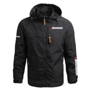 Morooka Exclusive Logo Performance Waterproof Outdoor Jacket Detachable Hood NBTVWOJ1001MOZ - Morooka Jacket