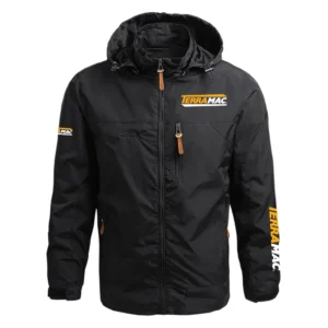 Terramac Exclusive Logo Performance Waterproof Outdoor Jacket Detachable Hood NBTVWOJ1001TRZ - Terramac Jacket
