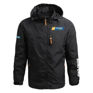 Bomford Turner Exclusive Logo Performance Waterproof Outdoor Jacket Detachable Hood NBVMWOJ1401BTZ - Bomford Turner Jacket