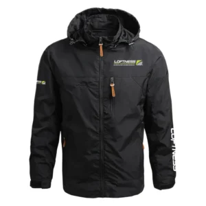 Loftness Exclusive Logo Performance Waterproof Outdoor Jacket Detachable Hood NBVMWOJ1401LOZ - Loftness Jacket