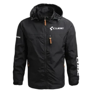 CUBE Exclusive Logo Performance Waterproof Outdoor Jacket Detachable Hood OSBCLWOJ1211CBZ - CUBE Jacket