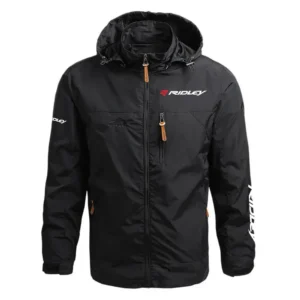 Ridley Exclusive Logo Performance Waterproof Outdoor Jacket Detachable Hood OSBCLWOJ1211RDZ - Ridley Jacket