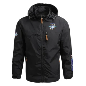 MV Agusta Exclusive Logo Performance Waterproof Outdoor Jacket Detachable Hood OSMTBWOJ1211MAZ - MV Agusta Jacket