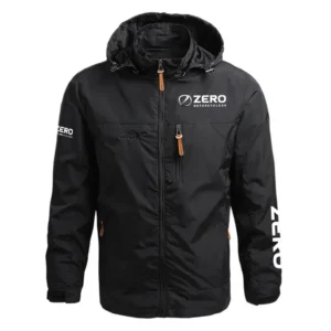 Zero Motorcycles Exclusive Logo Performance Waterproof Outdoor Jacket Detachable Hood OSMTBWOJ1211ZMZ - Zero Motorcycles Jacket