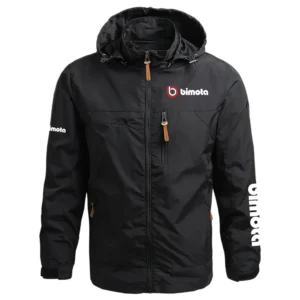 Bimota Exclusive Logo Performance Waterproof Outdoor Jacket Detachable Hood Windbreaker OSMTBWOJ2905BIZ - Bimota Jacket