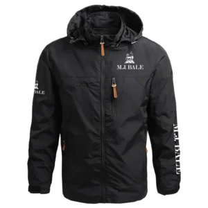 M.J. Bale Exclusive Logo Performance Waterproof Outdoor Jacket Detachable Hood Windbreaker OUASWOJ2705MJZ - M.J. Bale Jacket