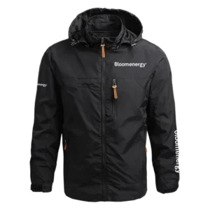 Bloom Energy Exclusive Logo Performance Waterproof Outdoor Jacket Detachable Hood OUEPWOJ3012BEZ - Bloom Energy Jacket