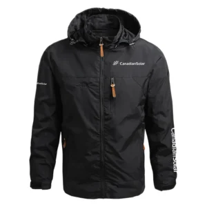 Canadian Solar Exclusive Logo Performance Waterproof Outdoor Jacket Detachable Hood OUEPWOJ3012CSZ - Canadian Solar Jacket