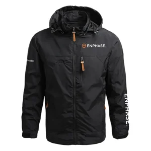 Enphase Energy Exclusive Logo Performance Waterproof Outdoor Jacket Detachable Hood OUEPWOJ3012EEZ - Enphase Energy Jacket