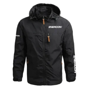 Enercon Exclusive Logo Performance Waterproof Outdoor Jacket Detachable Hood OUEPWOJ3012ENZ - Enercon Jacket