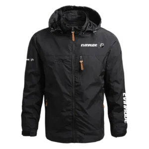 Evinrude Exclusive Logo Performance Waterproof Outdoor Jacket Detachable Hood OUEPWOJ3012ERZ - Evinrude Jacket