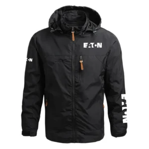Eaton Exclusive Logo Performance Waterproof Outdoor Jacket Detachable Hood OUEPWOJ3012ETZ - Eaton Jacket