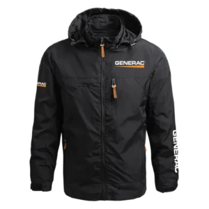 Generac Exclusive Logo Performance Waterproof Outdoor Jacket Detachable Hood OUEPWOJ3012GNZ - Generac Jacket