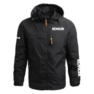 Kohler Exclusive Logo Performance Waterproof Outdoor Jacket Detachable Hood OUEPWOJ3012KLZ - Kohler Jacket