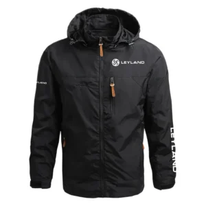Leyland Engines Exclusive Logo Performance Waterproof Outdoor Jacket Detachable Hood OUEPWOJ3012LEZ - Leyland Engines Jacket
