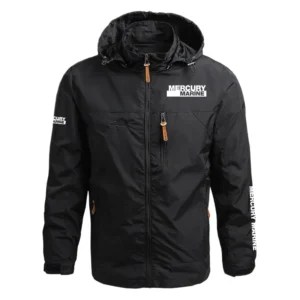 Mercury Marine Exclusive Logo Performance Waterproof Outdoor Jacket Detachable Hood OUEPWOJ3012MMZ - Mercury Marine Jacket