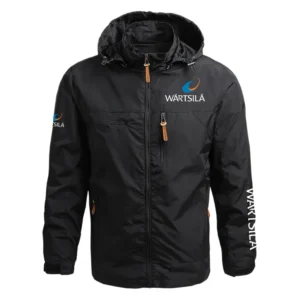 Wärtsilä Exclusive Logo Performance Waterproof Outdoor Jacket Detachable Hood OUEPWOJ3012WRZ - Wärtsilä Jacket