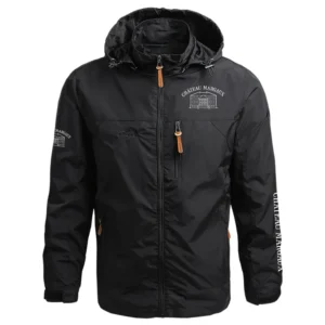 Château Margaux Exclusive Logo Performance Waterproof Outdoor Jacket Detachable Hood Windbreaker OUEUWOJ2705CMZ - Château Margaux Jacket