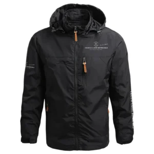 Château Lafite Rothschild Exclusive Logo Performance Waterproof Outdoor Jacket Detachable Hood Windbreaker OUEUWOJ2705CRZ - Château Lafite Rothschild Jacket