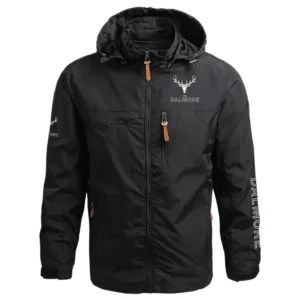 Dalmore Exclusive Logo Performance Waterproof Outdoor Jacket Detachable Hood Windbreaker OUEUWOJ2705DMZ - Dalmore Jacket