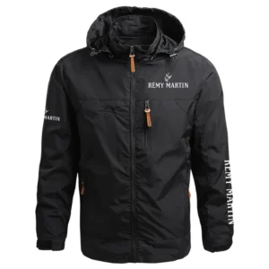 Rémy Martin Exclusive Logo Performance Waterproof Outdoor Jacket Detachable Hood Windbreaker OUEUWOJ2705RYZ - Rémy Martin Jacket