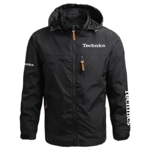 Technics Exclusive Logo Performance Waterproof Outdoor Jacket Detachable Hood Windbreaker OUEUWOJ2705TCZ - Technics Jacket