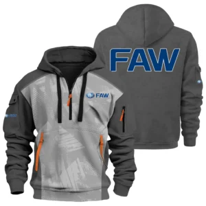 FAW Exclusive Logo Performance Half Zipper Hoodie OUFAHHZ3D081910FAZ - FAW Hoodie