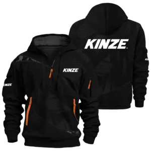 Kinze Manufacturing Exclusive Logo Performance Half Zipper Hoodie OUFAHHZ3D081912KMZ - Kinze Manufacturing Hoodie