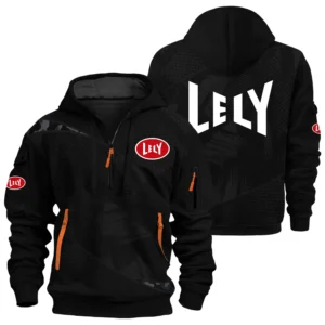 Lely Exclusive Logo Performance Half Zipper Hoodie OUFAHHZ3D081912LLZ - Lely Hoodie