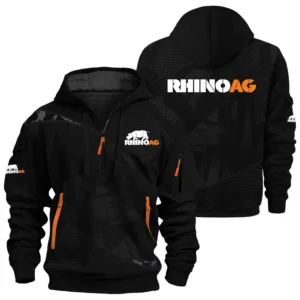 RhinoAg Exclusive Logo Performance Half Zipper Hoodie OUFAHHZ3D081912RAZ - RhinoAg Hoodie