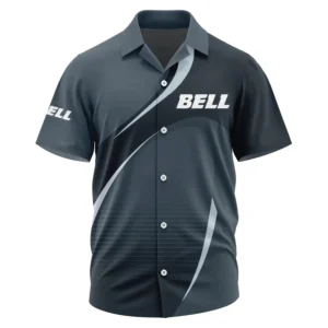 Bell Equipment Exclusive Logo Performance Short Sleeve Camp Collar Shirt OUFAHWS3D081901BQZ - Bell Equipment Shirt